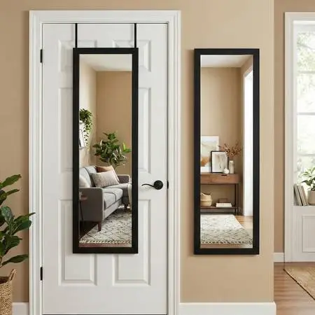 Over the door mirror