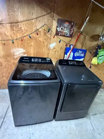 Samsung washer and gas dryer heavy duty