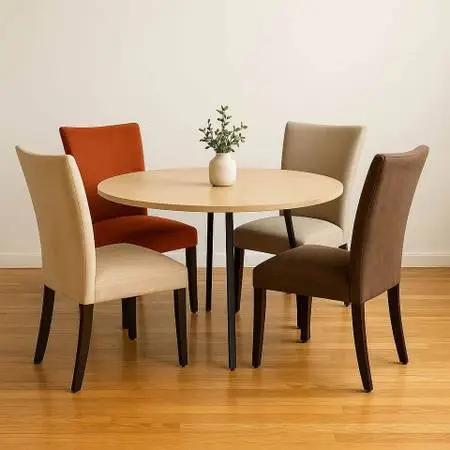 Dining Chairs Set of 4 | Multi-Color Parson