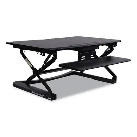 Alera AEWR2B Sit-Stand Lifting Workstation, 35 1/8 X23 3/8 X19 5/8 BK