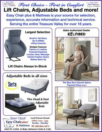 BRAND NEW Power Lift Chairs & Mattresses