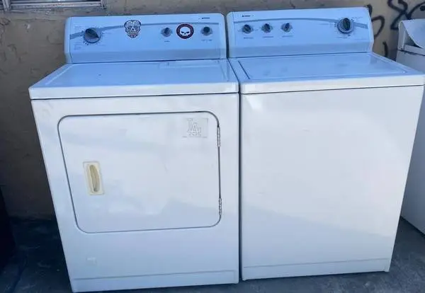 Kenmore traditional top load washer and gas dryer