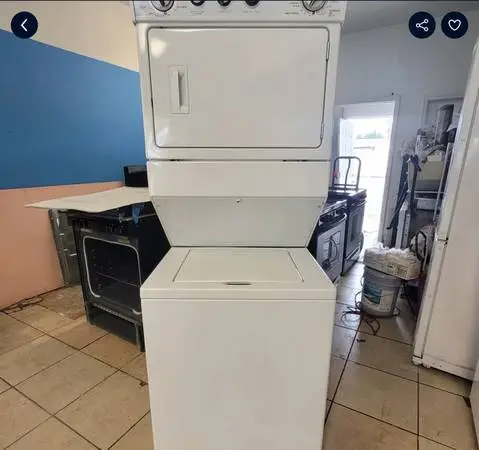 Whirlpool apartment size 27-in wide stackable electric 220 volt Minor