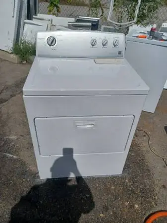 Kenmore Heavy duty electric clothes dryer works good 90 day warranty a