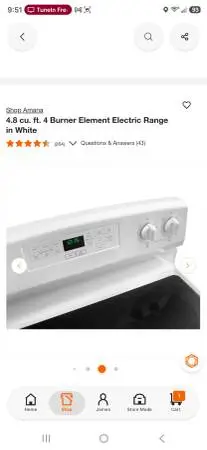 G e electric glass top stove