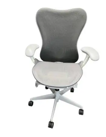 Loaded Herman Miller - Mirra 2 - Butterfly Back in Alpine (White Light Gray)