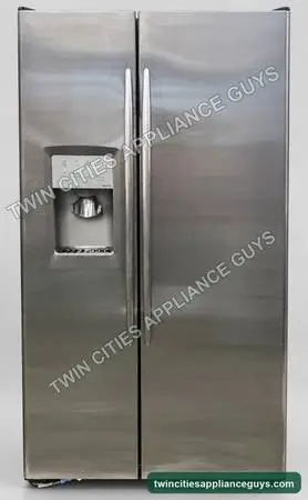 GE Profile 22.6 Cu Ft Counter-Depth Side-by-Side, Ice & Water — $275