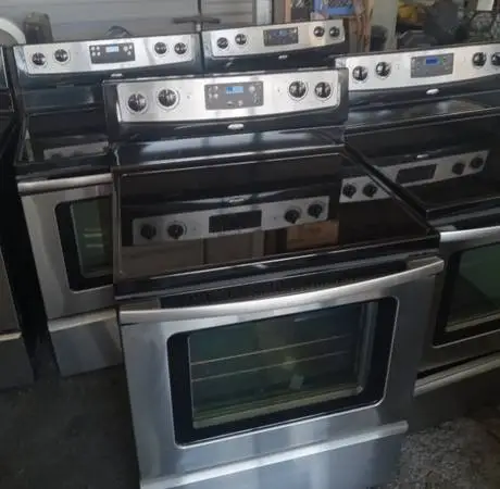 Electric Glass Top Range Stove