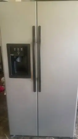 Refrigerator side by side 90 day warranty