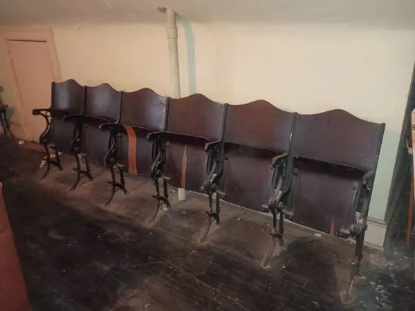 Antique Theatre/Auditorium Folding Seats