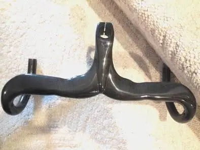 CARBON Integrated 42cm AERO Handlebar Road Bike 120mm 28.6mm, 6 Cables