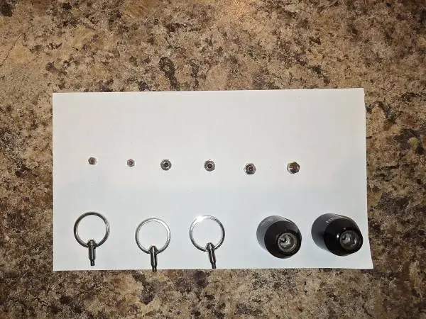hexlox anti-theft magnet inserts