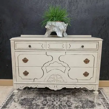 Beautiful Redesigned Vintage Dresser