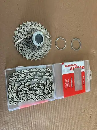 Shimano 10 speed cassette and Chain
