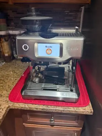 Breville Barista Touch Espresso Machine Brushed Stainless Steel Silver