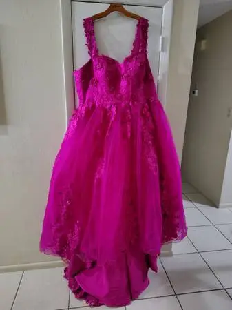 Sweet 15 16 Quinceanera off shoulder dress Size 24 plus