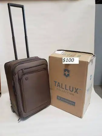 50 VICTORINOX SWISS ARMY TALLUX COLLECTION SUITCASE FREE DELIVERY