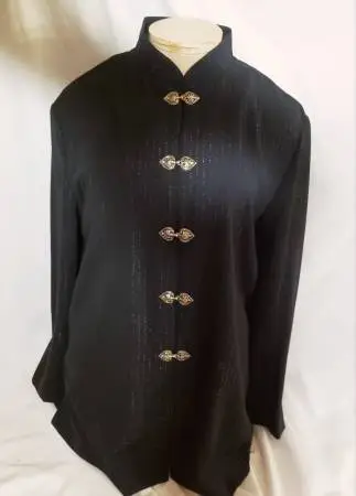R&M Richards Pinstripe Top