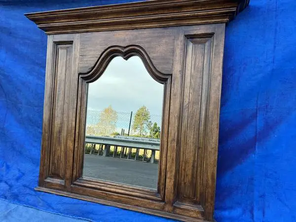 SALE! Solid Mahogany Ranch-style Mirror