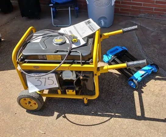WEN 4750W Generator/gas