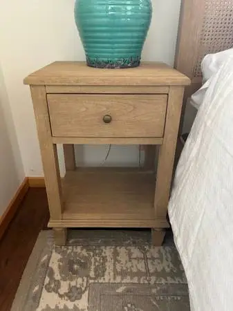 Wood Nightstands - set of 2
