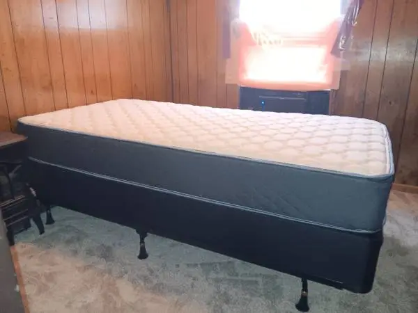Twin Mattress Boxspring and Bed Frame