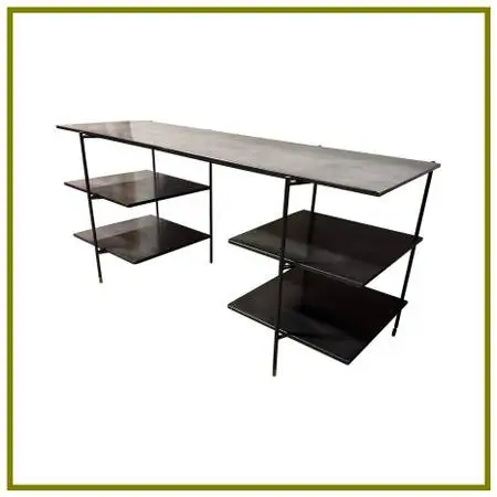 Four Hands Rockwell Vito Desk, Distressed Iron