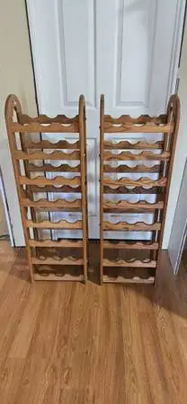 Solid Oak Wine Racks