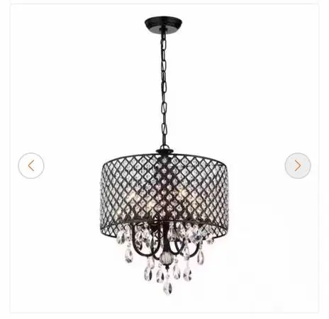 Round Crystal Chandelier