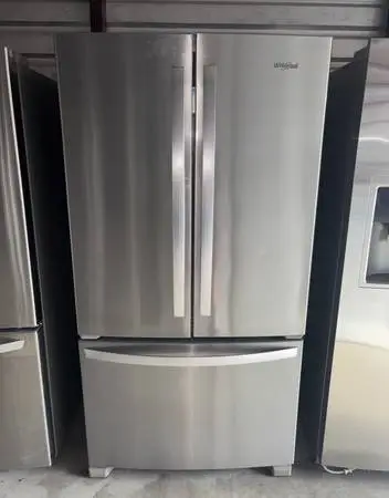 Whirlpool Stainless Steel Refrigerator And Freezer