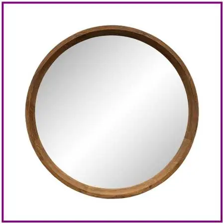 New Brownstone Capri Mirror, Teak Wood