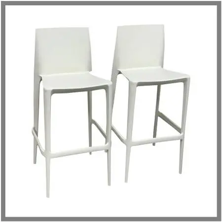 New Mario & Claudio Bellini For Heller Bellini Outdoor Barstools, Pair