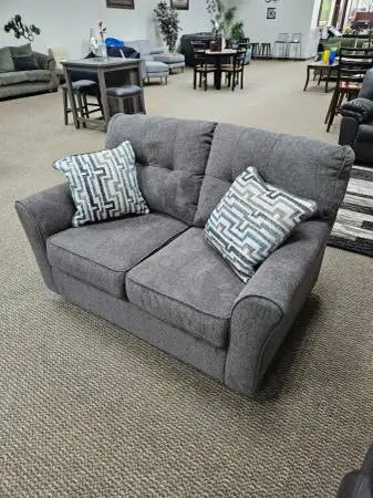 New Gray Loveseat