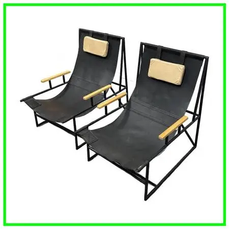 Four Hands Judson Sling Chairs, Pair