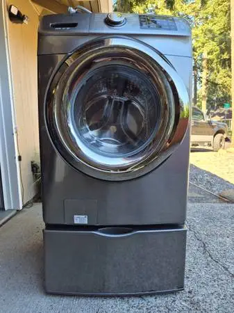 ⭐SAMSUNG HE WASHER on Pedestal Drawer-Works Great-Excellent Condition!