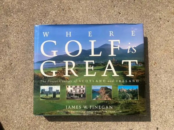 - Book - “Where Golf Is Great-!” - signed by Author- -