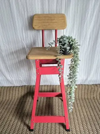 Super Cute Metal Vintage High Chair for Sale