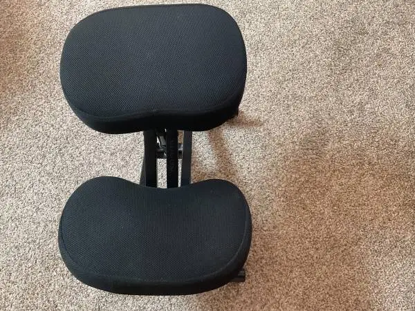 Sleekform Adjustable Height Ergonomic Kneeling Posture Chair w/Casters