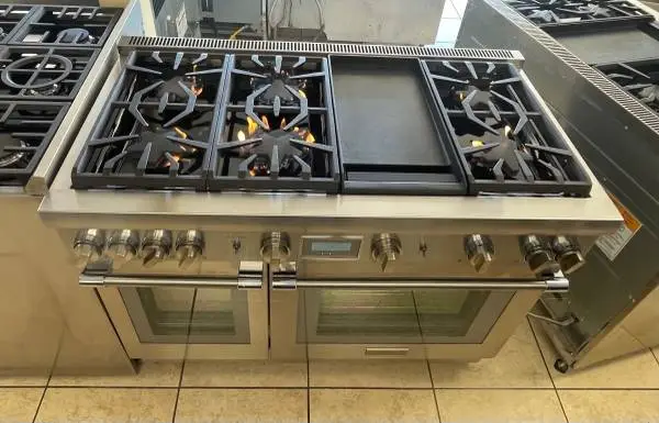Thermador 48” Gas Range Stainless Steel