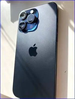 iPhone 15 Pro Max 512GB Blue Titanium – Verizon Unlocked – Clean & Rea