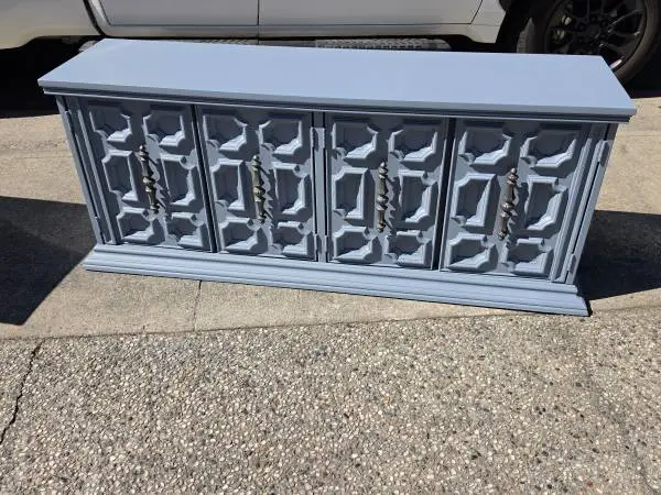 Long media stand/ storage cabinet #1956