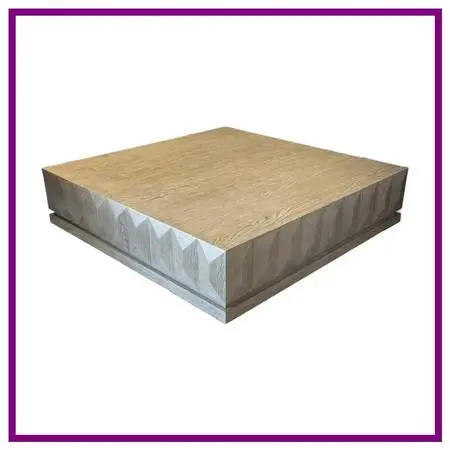 Restoration Hardware Geometric Faceted Coffee Table
