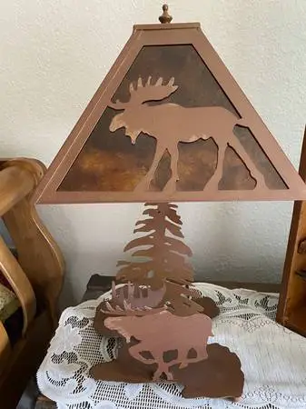 New Moose Lamp