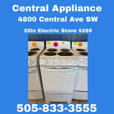 20inch Electric Stoves