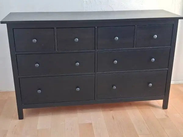 Dark Brown Dress Storage Drawers cabinet 63 x 37 x 20 (Deep) Nice !