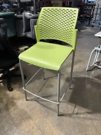 Tall Green Stool