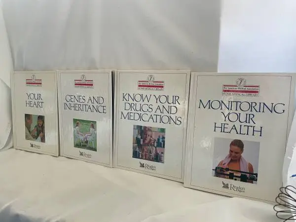 Home Medical System Set 4 Books Your Heart Your Health Dictionary