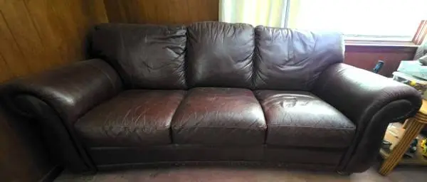 LEATHER SOFA