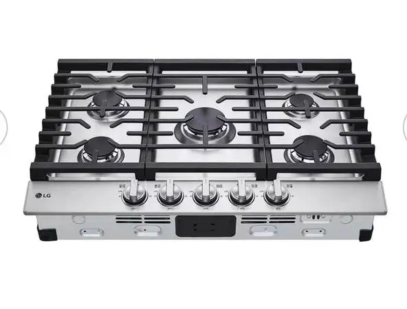 New LG Gas Cooktop