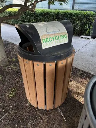 Outdoor Recycle Receptacle